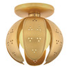 Fredrick Ramond - FR46962UB-LL - LED Semi Flush Mount - Anthos - Unlacquered Brass