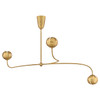 Fredrick Ramond - FR46963UB-LL - LED Chandelier - Anthos - Unlacquered Brass