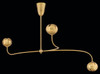 Fredrick Ramond - FR46963UB-LL - LED Chandelier - Anthos - Unlacquered Brass