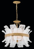 Fredrick Ramond - FR46911BNG - LED Chandelier - Fleur - Burnished Gold
