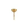 Fredrick Ramond - FR46858UB - LED Chandelier - Perriand - Unlacquered Brass