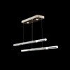 Fine Art Handcrafted Lighting - 100150-522 - LED Linear Pendant - Antonia - Soft Gold Leaf