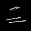 Fine Art Handcrafted Lighting - 100150-422 - LED Linear Pendant - Antonia - Silver Leaf