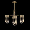 Fine Art Handcrafted Lighting - 100141-6 - LED Pendant - Rain - Bronze