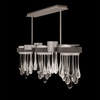 Fine Art Handcrafted Lighting - 100139-7 - LED Linear Pendant - Rain - Silver