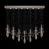 Fine Art Handcrafted Lighting - 100138-7 - LED Pendant - Rain - Silver