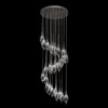 Fine Art Handcrafted Lighting - 100131-7 - LED Pendant - Mayu - Black