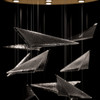 Fine Art Handcrafted Lighting - 100120-55 - LED Pendant - Volo - Soft Gold