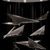 Fine Art Handcrafted Lighting - 100120-45 - LED Pendant - Volo - Silver