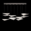 Fine Art Handcrafted Lighting - 100118-44 - LED Pendant - Volo - Silver