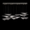 Fine Art Handcrafted Lighting - 100117-45 - LED Pendant - Volo - Silver