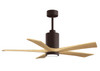 Matthews Fan Company - PA5-TB-LM-52 - 52" Ceiling Fan - Patricia-5 - Textured Bronze