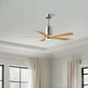 Matthews Fan Company - PA5-CR-LM-52 - 52" Ceiling Fan - Patricia-5 - Polished Chrome