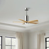 Matthews Fan Company - PA5-CR-LM-42 - 42" Ceiling Fan - Patricia-5 - Polished Chrome
