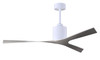 Matthews Fan Company - MK-WH-BN - Ceiling Fan - Molly - Gloss White