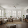 Matthews Fan Company - MK-BN-GA - Ceiling Fan - Molly - Brushed Nickel