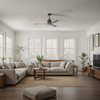 Matthews Fan Company - MK-BK-OO - Ceiling Fan - Molly - Matte Black