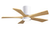 Matthews Fan Company - IR5HLK-WH-LM-42 - 42" Ceiling Fan - Irene-5HLK - Gloss White