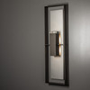 Hubbardton Forge - 302608-SKT-14-78-ZM0736 - Two Light Outdoor Wall Sconce - Shadow Box - Coastal Oil Rubbed Bronze