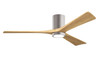 Matthews Fan Company - IR3HLK-BN-LM-60 - 60" Ceiling Fan - Irene-3HLK - Brushed Nickel