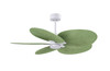 Matthews Fan Company - AKTP-MWH-PL - Five Blade Ceiling Fan - Alessandra Tropical - Brushed Nickel