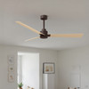 Matthews Fan Company - AK-TB-LM-56 - 56" Ceiling Fan - Alessandra - Textured Bronze