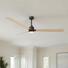 Matthews Fan Company - AKLK-TB-LM-72 - 72" Ceiling Fan - Alessandra - LK - Textured Bronze