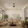Matthews Fan Company - AK-BK-LM-56 - 56" Ceiling Fan - Alessandra - Matte Black