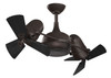 Matthews Fan Company - DG-TB-WDBK - Ceiling Fan - Dagny - Textured Bronze