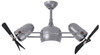 Matthews Fan Company - DGLK-BN-WDBK - Ceiling Fan - Dagny - LK - Brushed Nickel