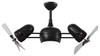 Matthews Fan Company - DGLK-BK-WDBW - Ceiling Fan - Dagny - LK - Matte Black