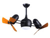 Matthews Fan Company - DGLK-BK-WD - Ceiling Fan - Dagny - LK - Matte Black