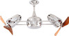 Matthews Fan Company - DD-CR-WD-DAMP - Ceiling Fan - Duplo-Dinamico - Polished Chrome