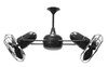 Matthews Fan Company - DD-BK-MTL - Ceiling Fan - Duplo-Dinamico - Matte Black