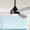 Matthews Fan Company - DA-BK-BW - 52" Ceiling Fan - Donaire - Matte Black