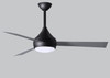 Matthews Fan Company - DA-BK-BS - 52" Ceiling Fan - Donaire - Matte Black