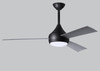 Matthews Fan Company - DA-BK-BS - 52" Ceiling Fan - Donaire - Matte Black