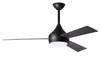 Matthews Fan Company - DA-BK-BB - 52" Ceiling Fan - Donaire - Matte Black