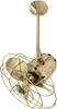 Matthews Fan Company - BD-PB-MTL - 13" Ceiling Fan - Bianca Direcional - Polished Brass