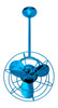 Matthews Fan Company - BD-LTBLUE-MTL - 13" Ceiling Fan - Bianca Direcional - Agua Marinha