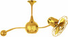 Matthews Fan Company - B2K-GOLD-MTL - 40"Ceiling Fan - Brisa 2000 - Gold
