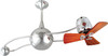 Matthews Fan Company - B2K-CR-WD - 40" Ceiling Fan - Brisa 2000 - Polished Chrome
