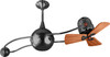 Matthews Fan Company - B2K-BKN-WD - 40" Ceiling Fan - Brisa 2000 - Black Nickel