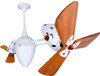 Matthews Fan Company - AR-WH-WD - 48" Ceiling Fan - Ar Ruthiane - Gloss White