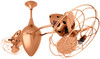 Matthews Fan Company - AR-BRCP-MTL - Ceiling Fan - Ar Ruthiane - Brushed Copper