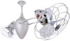 Matthews Fan Company - AR-BN-MTL-DAMP - Ceiling Fan - Ar Ruthiane - Brushed Nickel