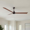 Matthews Fan Company - AK-TB-WN-72 - 72" Ceiling Fan - Alessandra - Textured Bronze