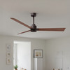 Matthews Fan Company - AK-TB-WN-56 - 56" Ceiling Fan - Alessandra - Textured Bronze