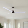 Matthews Fan Company - AK-TB-MWH-72 - 72" Ceiling Fan - Alessandra - Textured Bronze