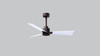 Matthews Fan Company - AK-TB-MWH-42 - 42" Ceiling Fan - Alessandra - Textured Bronze